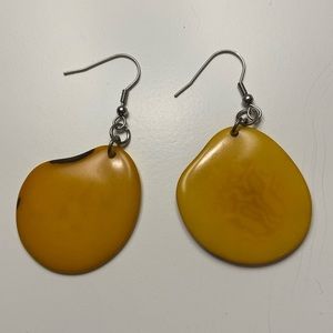 Galapagos Tagua Earrings